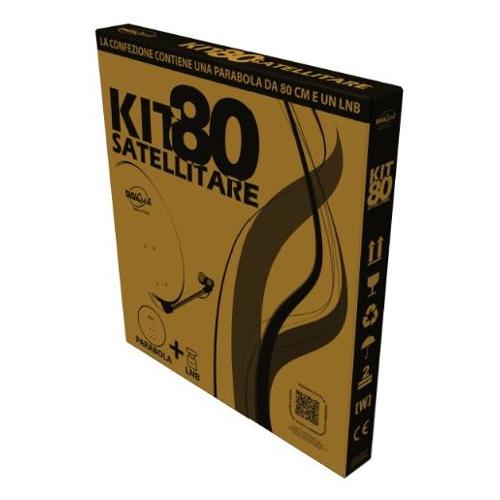 Kit parabola Kit Antenna parabolica +  LNB Universale Single KIT012
