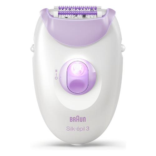 Epilatore SILK EPIL 3 Bianco e Viola 3170