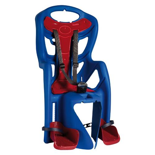 Seggiolino bici posteriore per portapacchi max 22 Kg PEPE Blu M00001