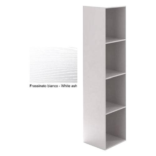 VIP Libreria Frassino bianco (30 x 125 h cm) Mobile KIT