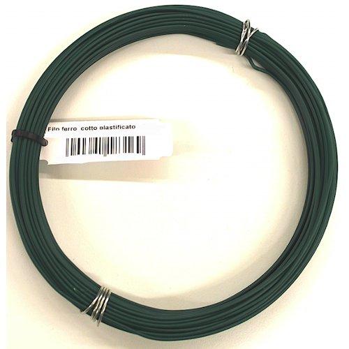 Filo metallico 1,1mm Verde matassina 130 gr - 20 mt 18316