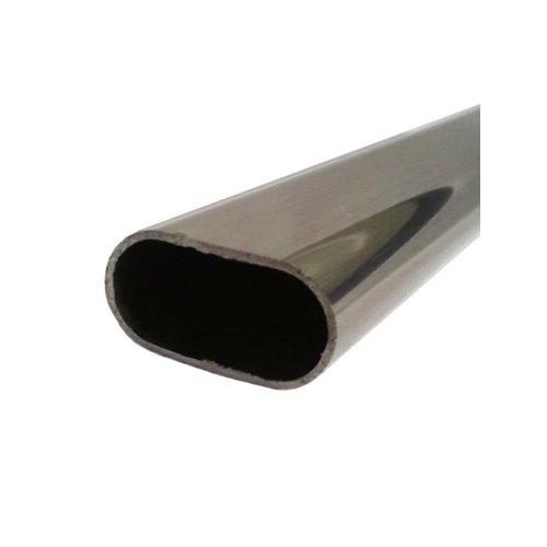 Asta armadio Ovale (100x1,5x3 cm) Cromo 25954