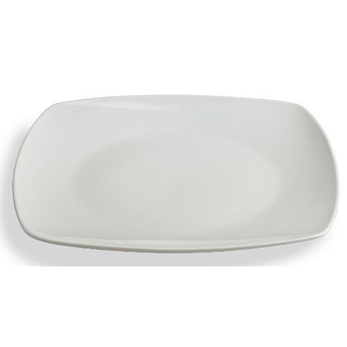 Piatto piano Porcellana (26x26cm) TS000260000 TIMESQUARE Bianco
