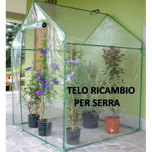 Telo serra Clematis 2647 (155x155x205 cm) Trasparente
