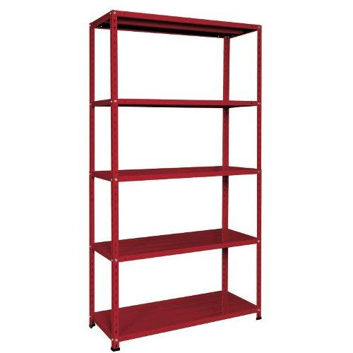 Bizzotto Scaffalature Scaffale In Kit Rosso Ral 3020 B200r Mondotop Com