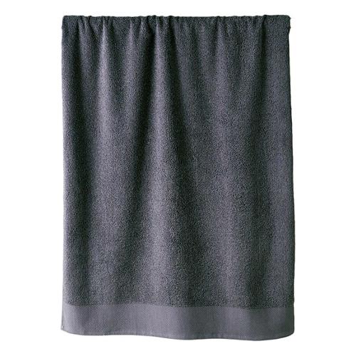Asciugamano ospite TINTA UNITA (55x37cm) Spugna IM312 Fumo
