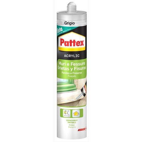 Silicone acrilico Muri e Fessure SISTA grigio tubo cartuccia 280 ml 1495046