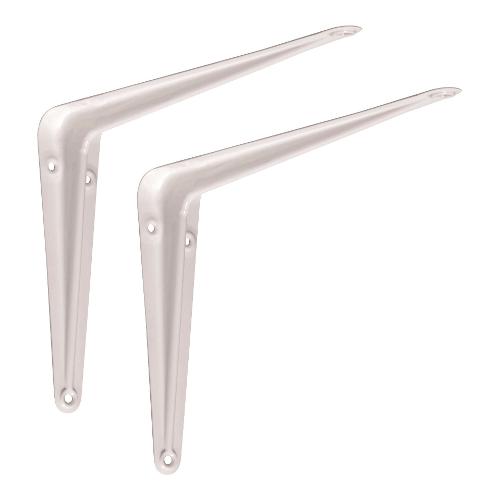 Set reggimensole a squadra Nervata 2 pz (20x25cm) Bianco 509705