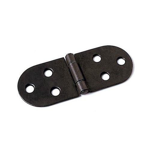 Set cerniere mobile a biscotto senza fermo Bronzato (8x3 cm) 24862