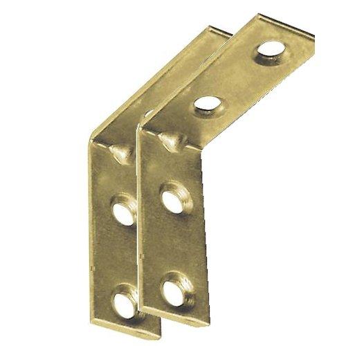Set squadrette Rinforzate Angolari finitura ottonata (3x1,5x3 cm) 26842