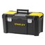 Cassetta per attrezzi con vaschetta materiale plastico (48,5x25x25cm) ESSENTIAL Nero e Giallo STST175521