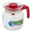 Caraffa (1L) con coperchio Trasparente e Rosso 711A200 5646
