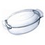 Casseruola Vetro borosilicato (5,8Lt) ovale con coperchio Trasparente 460A000