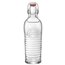 Bottiglia OFFICINA Con Tappo Ermetico Trasparente 1,2L
