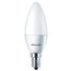 Lampada led candela LEDOL40SM Smerigliata E14 5,5W; resa 40,5W Warm white 2700 K 8718696474983