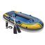Canotto gonfiabile 3 set con remi (295x137x43cm) CHALLENGER Blu e Giallo 68370