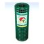 Rete maglie quadre acciaio zincato plastificato ESAPLAX verde alpi 25 x 1,5 m SE02150025B