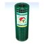 Rete maglie quadre acciaio zincato plastificato 1 x 25 mt ESAPLAX verde SE02100025B