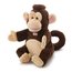 Peluche Marionetta Scimmia (14x19x13cm) PUPPETS Marrone e Beige TUD82000