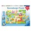 Puzzle 2x12 pz Dinosauri giocosi 36m+ (26x18cm) 5246