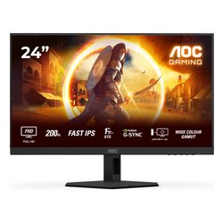 Monitor 23,8 ( IPS Full HD 1080p 200Hz ) AGON Black e Red 24G4HRE