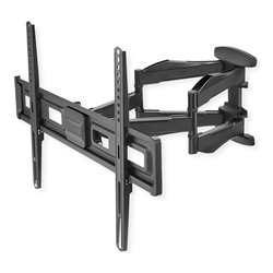 Supporto monitor TV parete ( 45 Kg ) VESA 600 x 400 Full motion Black 17 99 1211