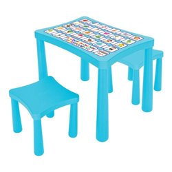 Tavolino con coppia sgabelli Blu 2097 SAZ