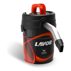 Bidone aspiraceneri 500W (4Lt) ASHLEY 4.0 Black e Red 40057 00001