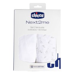 Set lenzuola culla NEXT2ME Cloud 09101129910990