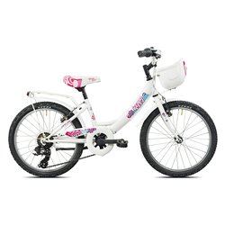 Mountain Bike acciaio ( 6 vel ) 20 BIMBA Bianca 259200D