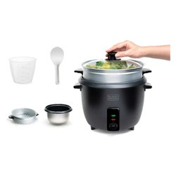 Cuoci riso (1,8Lt) BXRC1800E Black e Silver 700W