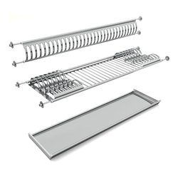 POKER ASOLA Scolapiatti incasso Acciaio (75cm)