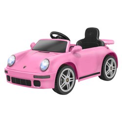 Auto elettrica Porsche Ruf Ctr2017 12V 4,5 AH Litio RC (103x55cm) ESPIDKO Rosa 42918