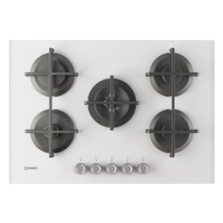 Piano cottura gas 5 zone ING 72T WH 1 White (75cm)