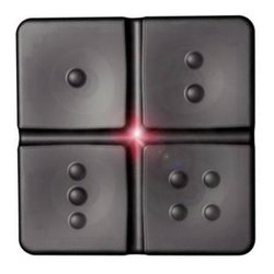 Telecomando apricancello GIBIDI Domino AU03000 Black 6900969