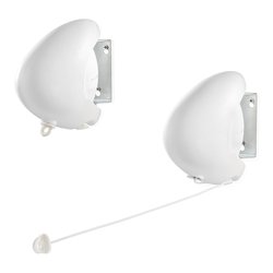 Stendibiancheria (8m) Rollfix Single line Bianco 83106