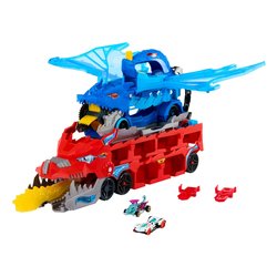 Drago Trasportatore trasformabile HOT WHEELS CITY JBM72