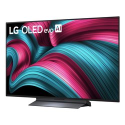 Tv 48 ( OLED ) WebOS SERIE C5 evo AI Black e Gray OLED48C55LA.API