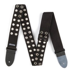 Tracolla chitarra CLASSIC Grommet Black D38 19BK