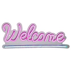 Welcome Sagoma luminosa (40x15cm) 890412