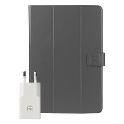 Custodia tablet + Charger 30W FACILE PLUS Black BU TAB FAP10 C30W BK