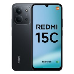 Smartphone 6,9 REDMI 15C 4G Lte Midnight black ( 128GB Ram 4GB 6000mAh ) MZB0KOAEU