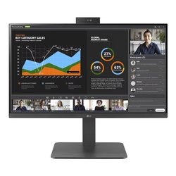 Monitor 23,8 ( IPS Full HD 1080p 75Hz ) Pivot Black 24BR750C