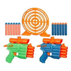 Pistola blaster Set Elite 2.0 Face Off con bersaglio NERF F8273