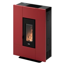 Stufa pellet 6,9kW GRACE 7 Red 5 stelle Classe A+ 7025075
