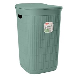 Porta biancheria Plastica riciclata (50Lt) DOMUS HOME COLLECTION Verde 90202