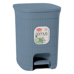 Pattumiera (20Lt) coperchio a pedale DOMUS HOME COLLECTION Smoky blue 90303