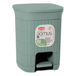 Pattumiera bagno (6Lt) coperchio a pedale DOMUS HOME COLLECTION Verde 90402