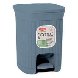 Pattumiera bagno (6Lt) coperchio a pedale DOMUS HOME COLLECTION Smoky blue 90403