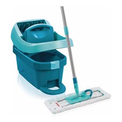 Set lava pavimenti con pressa con ruote e panno Micro Duo PROFI XL 55096